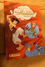 ALADDIN THE SERIES 1993 PANINI EMPTY WALT DISNEY STICKER ALBUM