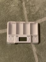 Electronic Pill Box Organizer 4 Alarm LCD Medication Reminder Timer Case NEW