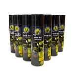 24 x 500ml Satin Black Spray Paint Automotive Car Tyre Carpet and Mats Spray DIY