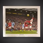 Fantastic WAYNE ROONEY Signed Career Stats Picture Bargain £39.99 With COA
