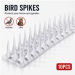 Fence Wall Spikes Garden Security Intruder Repellent Burglar Anti Cat Climb Bird