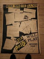 Original Sex Pistols Poster