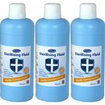 Dr Johnson's Sterilising Fluid Highly Concentrated 1L x 3