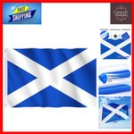High-Quality Scottish National Flag - 5ft x 3ft Double-Stitched with Grommets