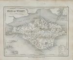Antique Map Isle of Wight Thomas Dugdale Steel Engraving c1840 Curiosities