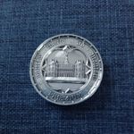 Mount St Mary’s College Spinkhill Derbyshire silver prize medal 87g