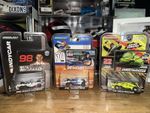 3x Indy car 1:64 models signed by drivers - sato, Andretti, pagenaud