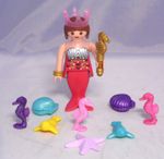 Playmobil Mermaid Mermaid Shells Crown Seahorse Starfish Seals #3