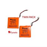 Genuine Pyronix Deltabell DELTABELL-WE Bell Box Batteries - Twin Pack - BATT-ES1