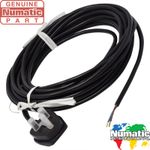 Numatic Henry and Hetty Genuine 10m Main's Cable & Plug HVR200, HET200, HVR160,