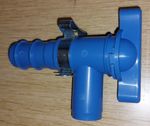 FRESH WATER OUTLET DRAIN TAP / VALVE 28mm MOTORHOME CARAVAN RV CAMPER SELFBUILD