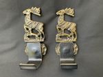  Gun/Rifle/Airsoft Hangers, Hooks, One Pair, Ornamental, Fancy