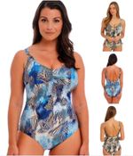 Fantasie Seraya Sands Swimsuit Underwired V-Neck Womens Stylish Swimwear 503730