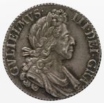 William iii Shilling 1700  S3516  Small O's in Date