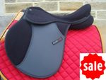 PONY SADDLE ADJUSTABLE GULLET Shires Hi Lite Synthetic GP Saddle 15” Medium Fit
