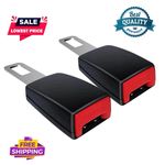 Seat Buckle Adjustable Seat Accessories 2 Pcs Red Fixing Strap