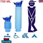 Portable 750 ml Unisex Car & Travel Urinal Leakproof