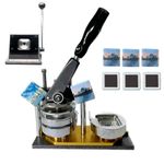 50mm 2inch Square Badge Magnet Making Machine for DIY Decoration High-quality 