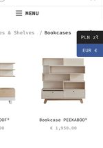 Kutikai Peekaboo Bookcase- Great Spec RRP - £1500 - IMMACULATE CONDITION