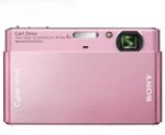 Sony Cyber-shot DSC-T77 10.1MP Digital Camera 4x Zoom  Touch Screen Slim Pink