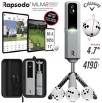 RAPSODO MLM2 PRO GOLF LAUNCH MONITOR SIMULATOR +ACCESSORY PACK & CALLAWAY BALLS