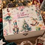 Nutcracker Christmas Eve Box Crate, Xmas Tradition Keepsake, Night Before Xmas