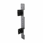 10 Pieces Deck Tie Strap Bracket Slim for Builders, DIY Enthusiasts