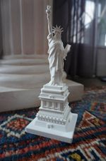 Statue of Liberty 3D Printed Model - Manhattan Landmark Replica, Home Decor