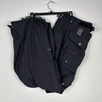686 Ace Snowboard Pants Men's XL Black Cargo Insulated Waterproof Ski Adjustable