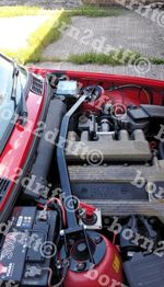 BMW E30 4 cylinder Front Strut Brace Strut Bar STEEL Race Drift 0002