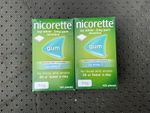 GENUINE NICORETTE ICY WHITE 2MG NICOTINE GUM 210 PIECES IN TOTAL