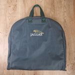 Official Jaguar Cars Green Canvas Suit Carrier Garment Bag Travel Luggage VGC