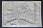 Antique 1756 map  - Plan Scenographique de Cite des Rois - Lima - Peru - Bellin