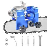 Portable Chainsaw Teeth Sharpener Set Chain Grinder Sharpening Jig File Tool Kit