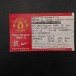 TICKET STUB-MANCHESTER UNITED V BOCA JUNIORS- UNICEF BENEFIT MATCH-2002