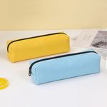 Portable Large Pencil Case Zip Pen Pouch School Stationery Cosmetic Bag Kids UK