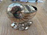 Silver Plated Nautilus Shell Spoon Warmer