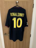 Barcelona 2002/04 Nike Away Football Shirt - Ronaldinho 10 - Mens Extra Large XL