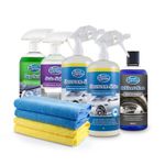 Greased Lightning Car Cleaning Kit Interior & Exterior Showroom Shine 9PC