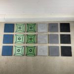 Batch of 7.5 Square Metres of Mixed Colour Emery & Cie Floor Tiles