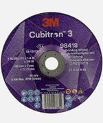 3M Cubitron 98418 Roughing Disc 180mm 22.23mm Bore 10 pieces Fast Cutting