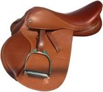 SIE Close Contact English Laffite Series Leather Horse Saddle 16'' Wide UK 🇬🇧