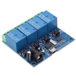 4-Channel USB Relay Module Smart Control Switch For PC