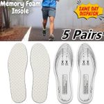 Memory Foam Shoe Insoles For Men Women Running Trainer Inner Soles Foot Inserts