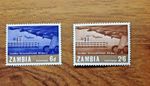 Zambia 1967 - Lusaka Airport - Complete MH Set - SG122 - SG123. Free UK Postage