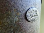Antique DURSLEY LISTER Bucket Galvanised Milk Pail