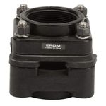 BANJO BF200 Bolt Bulkhead Tank Flange,EPDM,3 13/16"L 3DTJ1