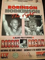 STEVE ROBINSON V PAUL HODKINSON 12TH MARCH 1994 @ CARDIFF BOXING PROGRAMME 