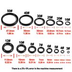 10~160PC Ceramic Ring Fishing Rod Guide Ring Stainless Steel Fishing Rod Repair