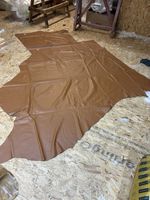 Natural cow leather wide 150cm length 160